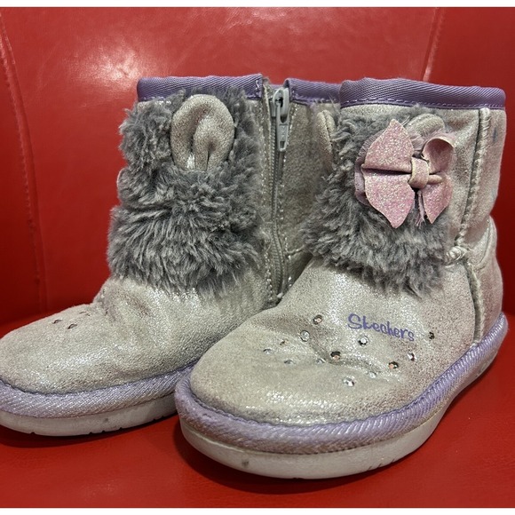 Skechers Twinkle Toes Boots Size 9 Available CLEAN! Kids Toddler - Picture 9 of 10